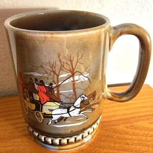 Vintage Ireland Beer Stein Wade Mug Irish coach
